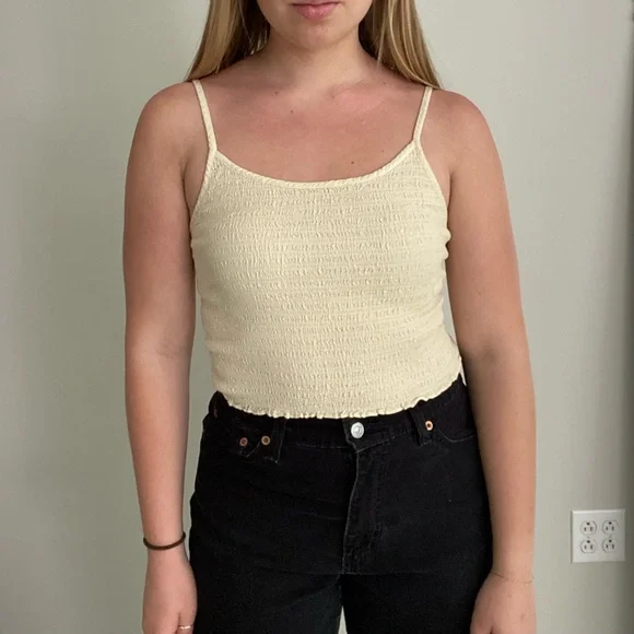 Brandy melville ruched top new arrivals